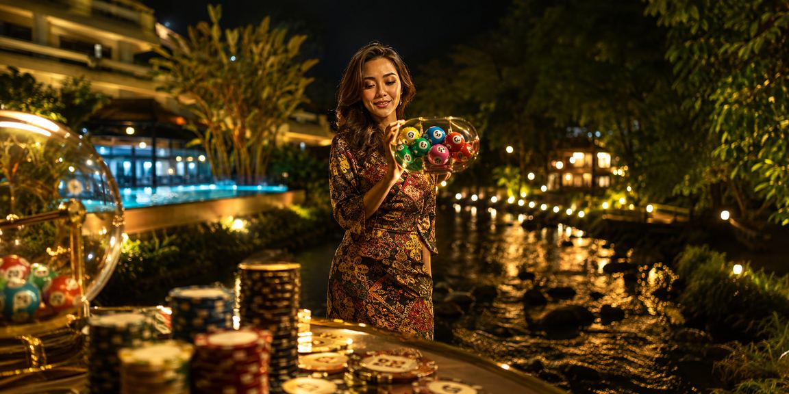 Lotteri Malaysia dengan motif batik tradisional — tema permainan nombor