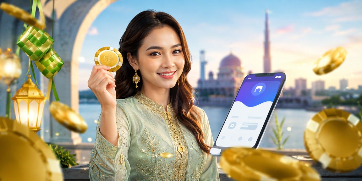 Suasana pertaruhan dalam talian semasa perayaan Hari Raya di Putrajaya Malaysia